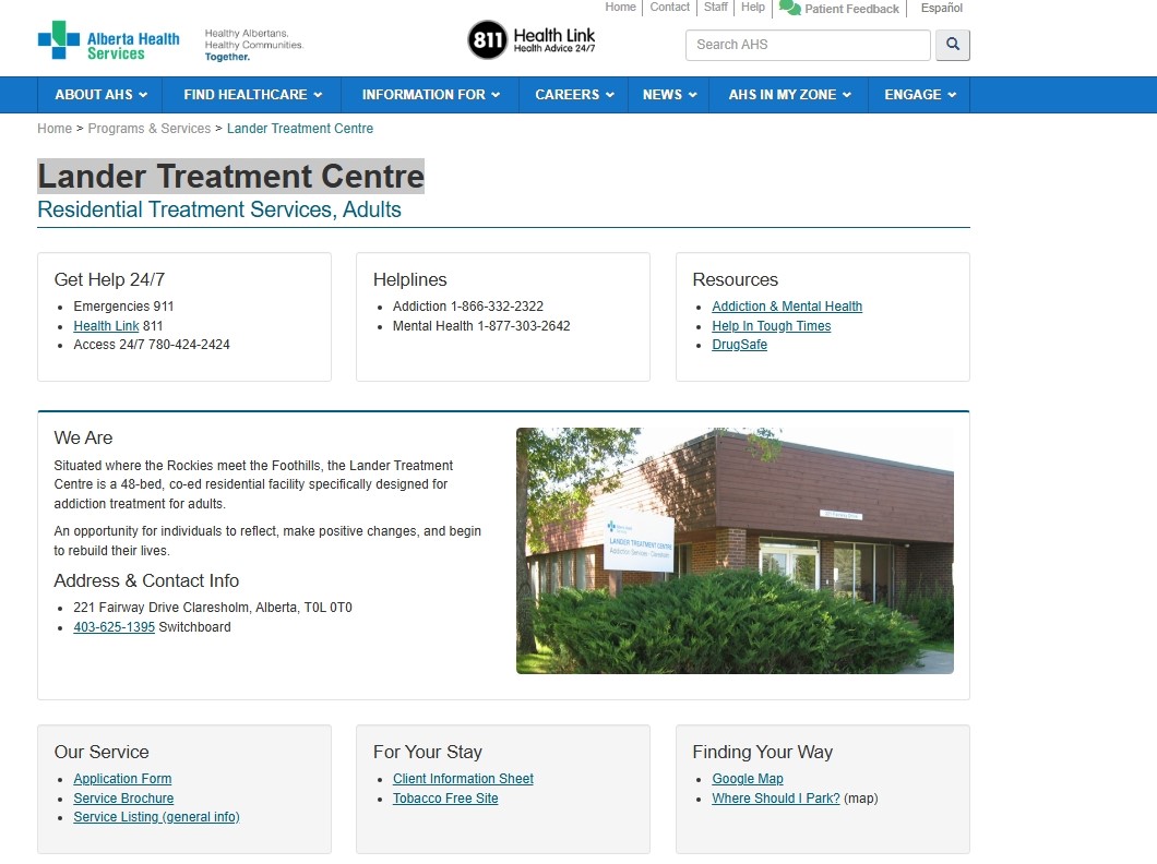 Lander Treatment Centre