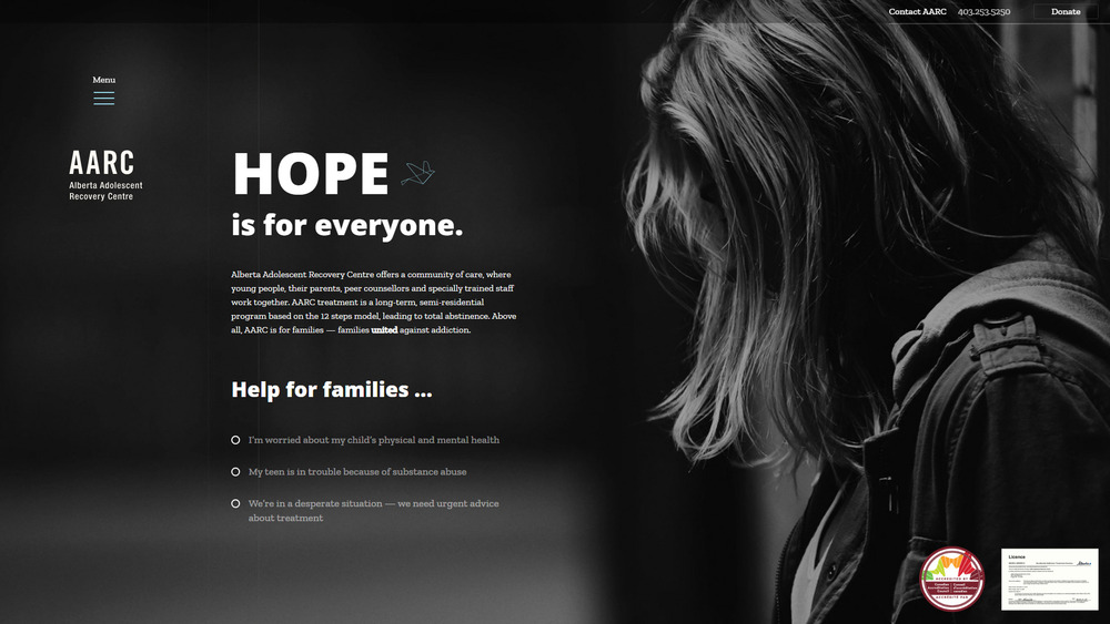 Alberta Adolescent Recovery Centre (AARC)