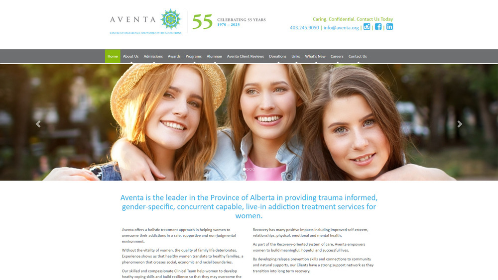 Aventa Centre of Excellence for Women with Addictions