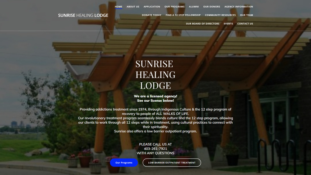Sunrise Healing Lodge
