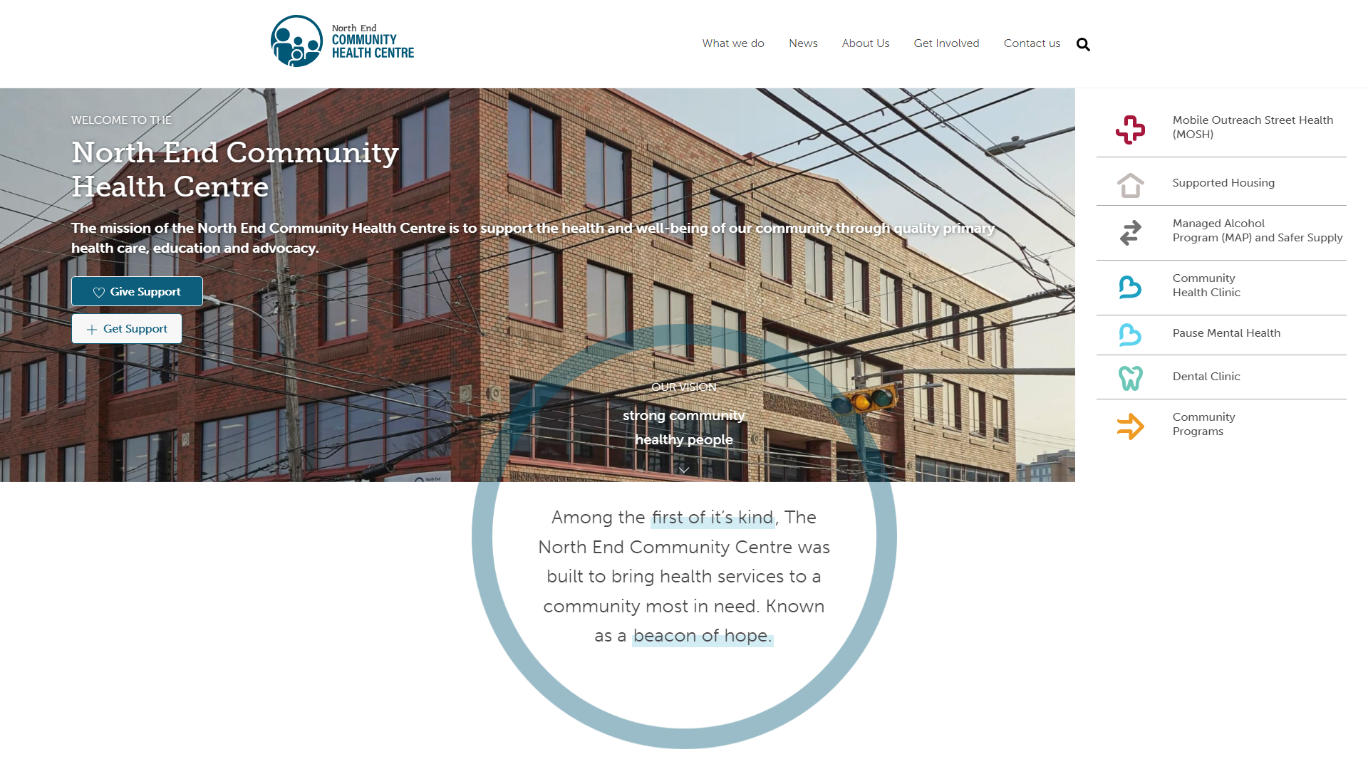 North End Community Health Centre – Addiction Services