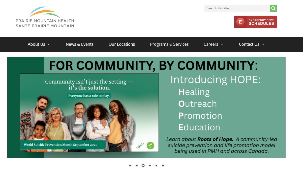 Prairie Mountain Health Addiction Services