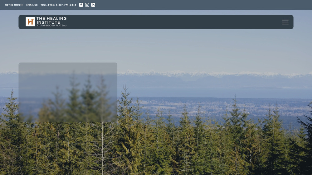 The Healing Institute at Forbidden Plateau