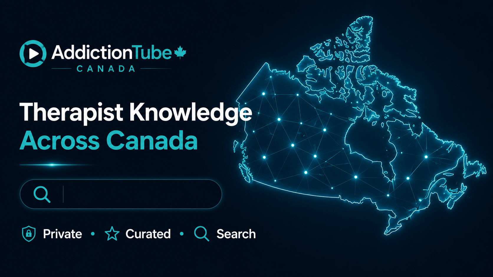 Therapist knowledge search across Canada