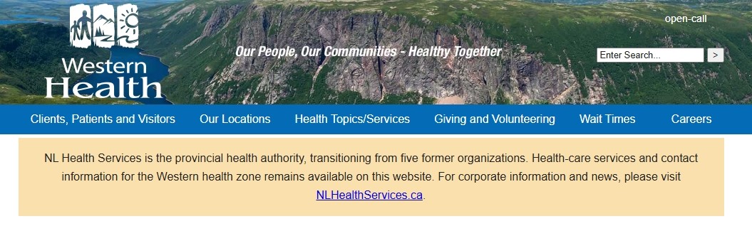 Western Health Addiction Services – Corner Brook