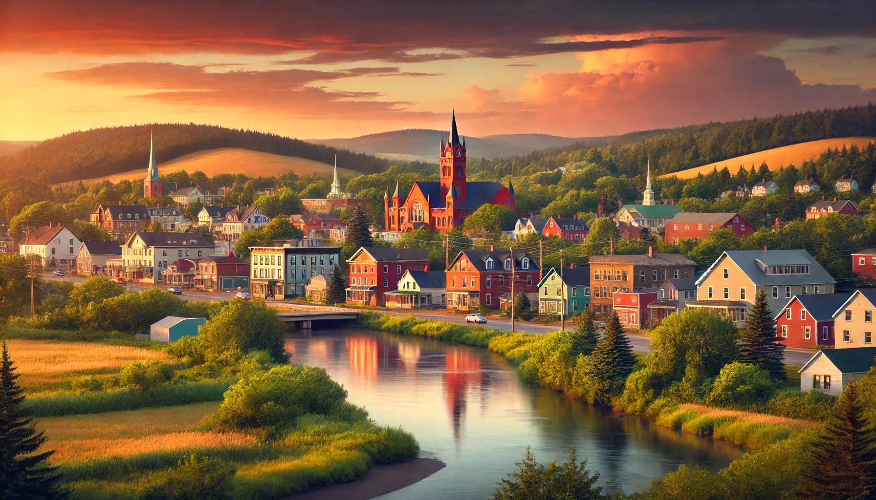 Kentville Rehab Facility Near Cornwallis River