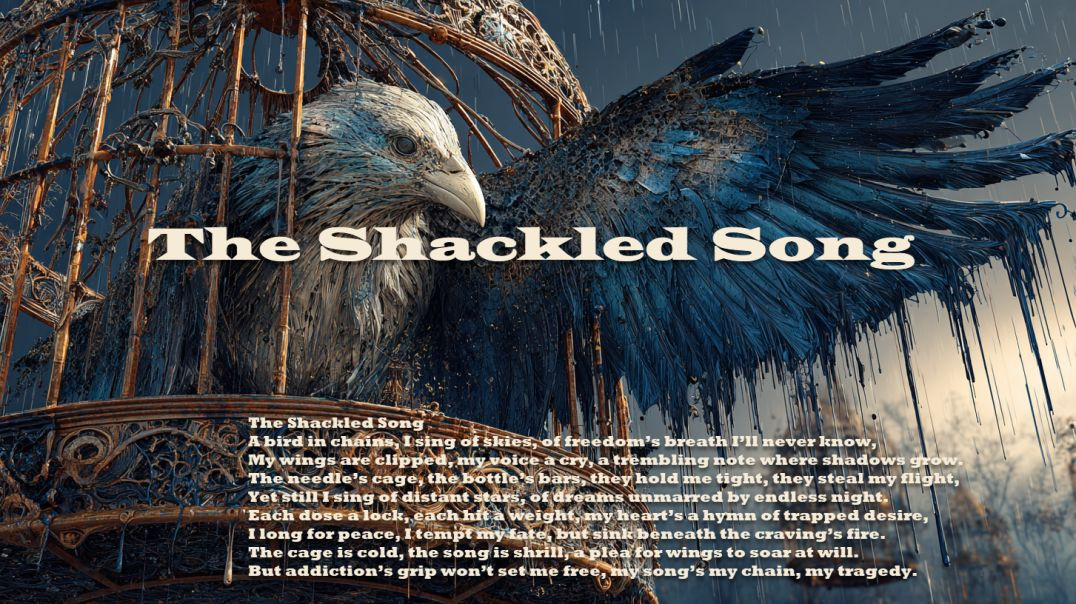 The Shackled Song Addiction Poem - Caged Dreams of Addiction