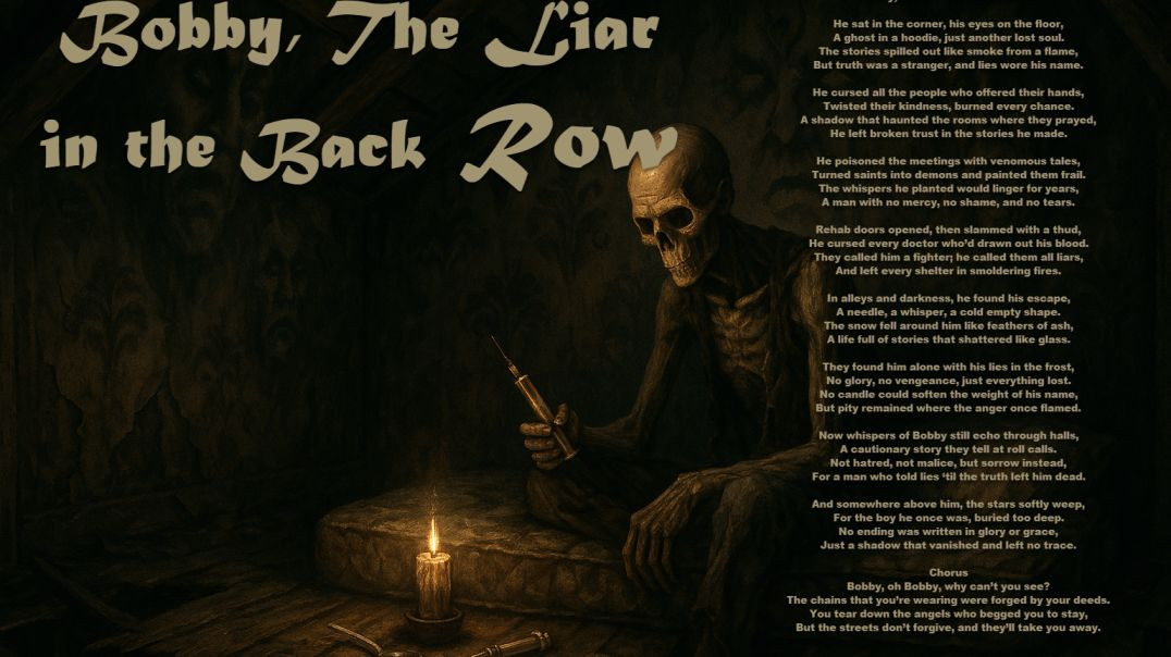 Bobby, The Liar in the Back Row: A Haunting Addiction Song