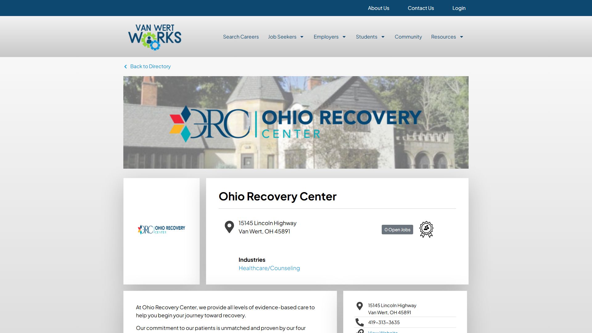 Ohio Recovery Center