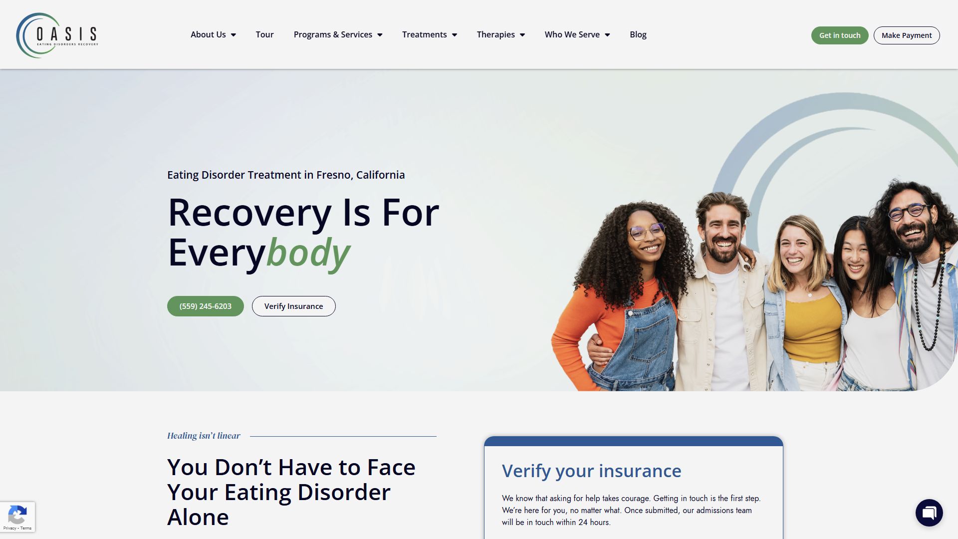 Oasis Eating Disorder Recovery