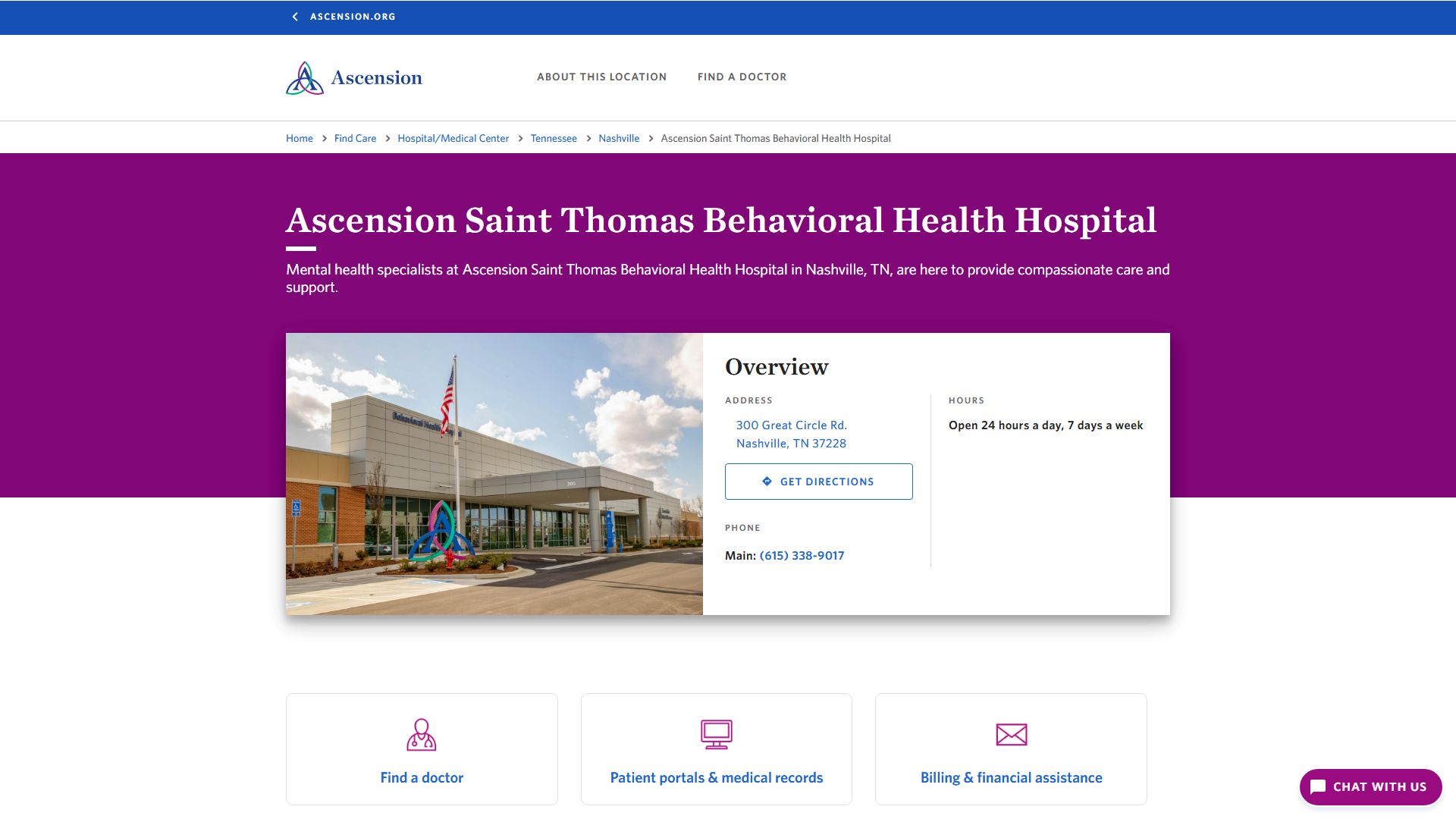Ascension Saint Thomas - Intensive Outpatient