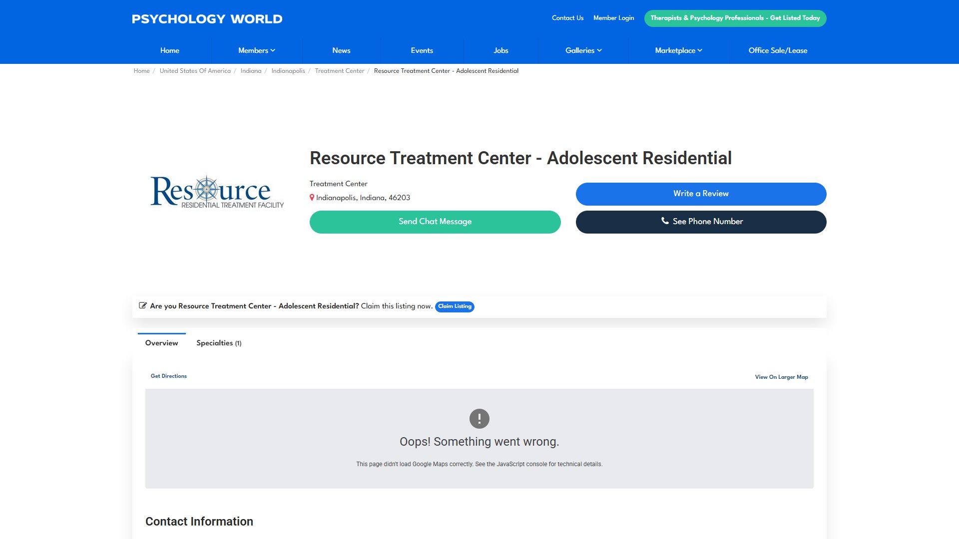 Resource Treatment Center - Adolescent Residential