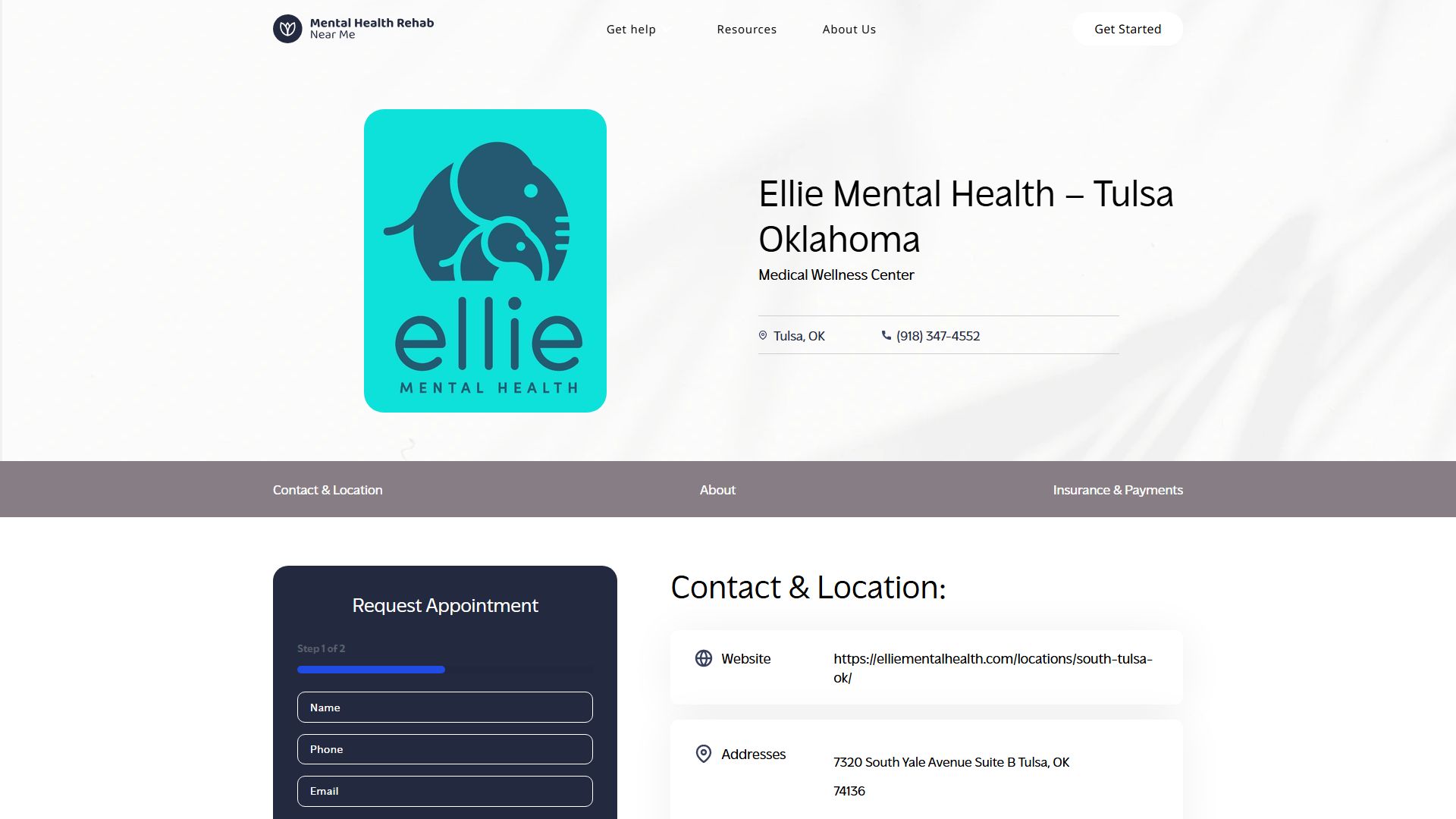 Ellie Mental Health - Tulsa Oklahoma