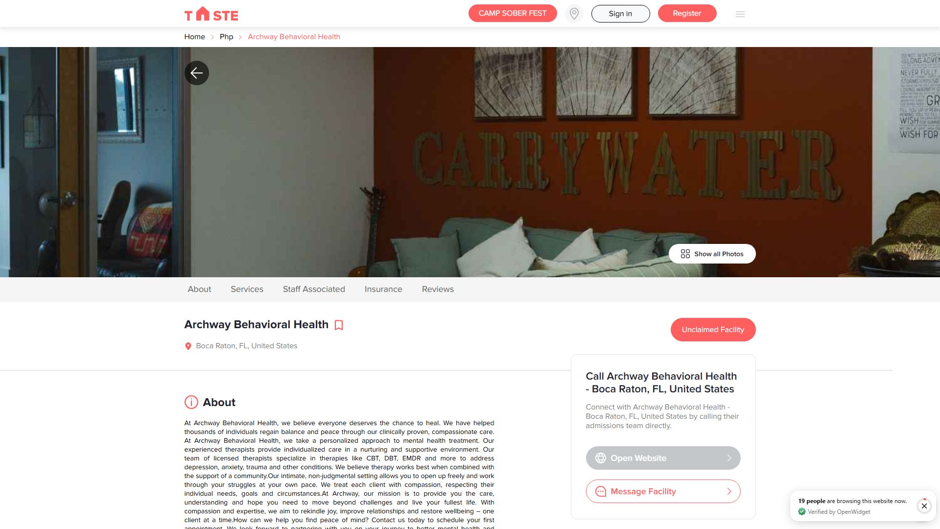 Archway Behavioral Health