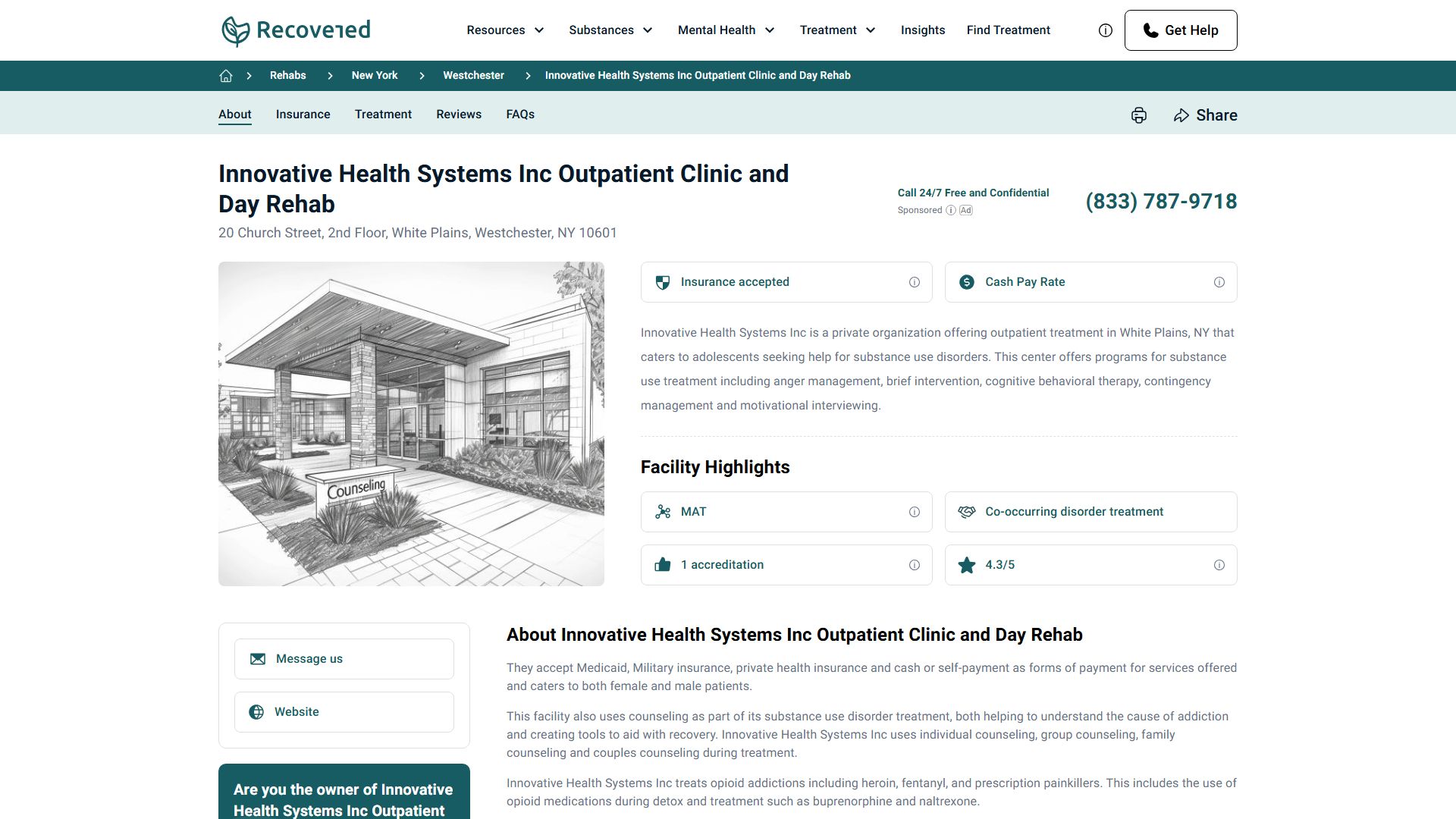 Innovative Health Systems, Inc