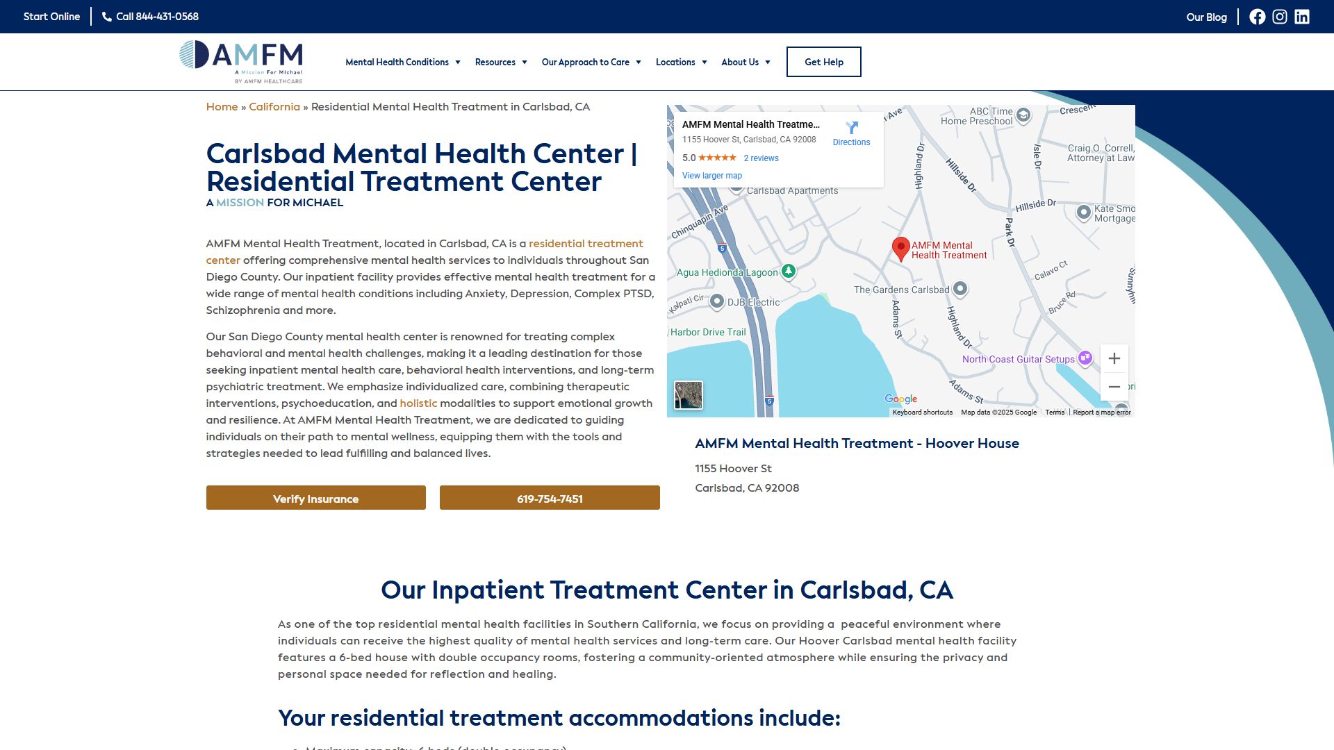 AMFM Mental Health Treatment