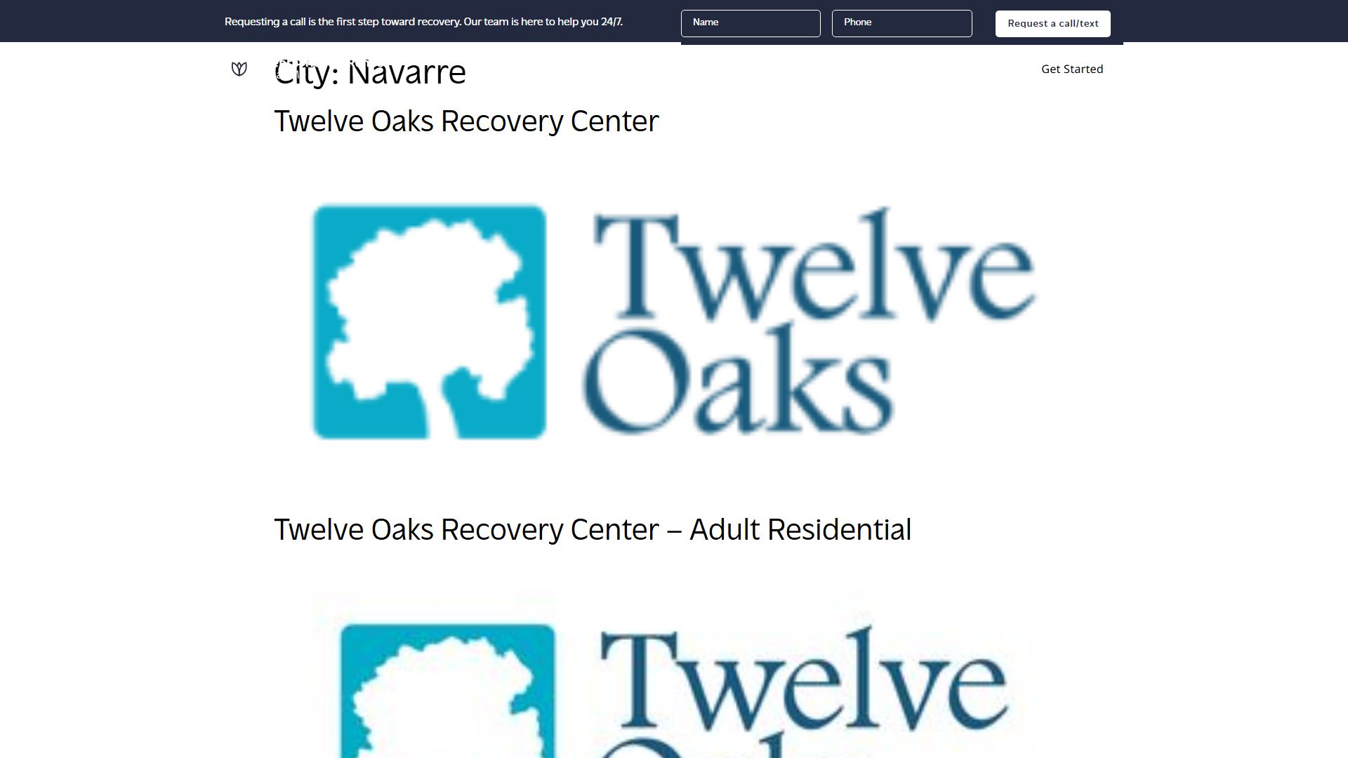Twelve Oaks Recovery - Detox Program