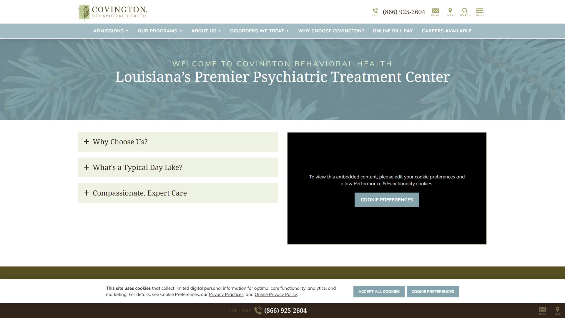 Covington Behavioral Health - Adult Inpatient