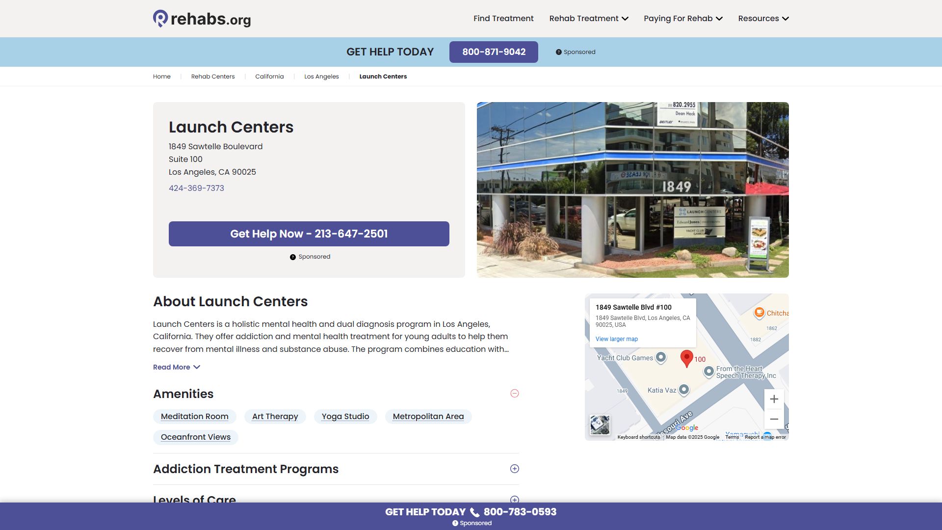Launch Centers: Addiction and Mental Health Rehab
