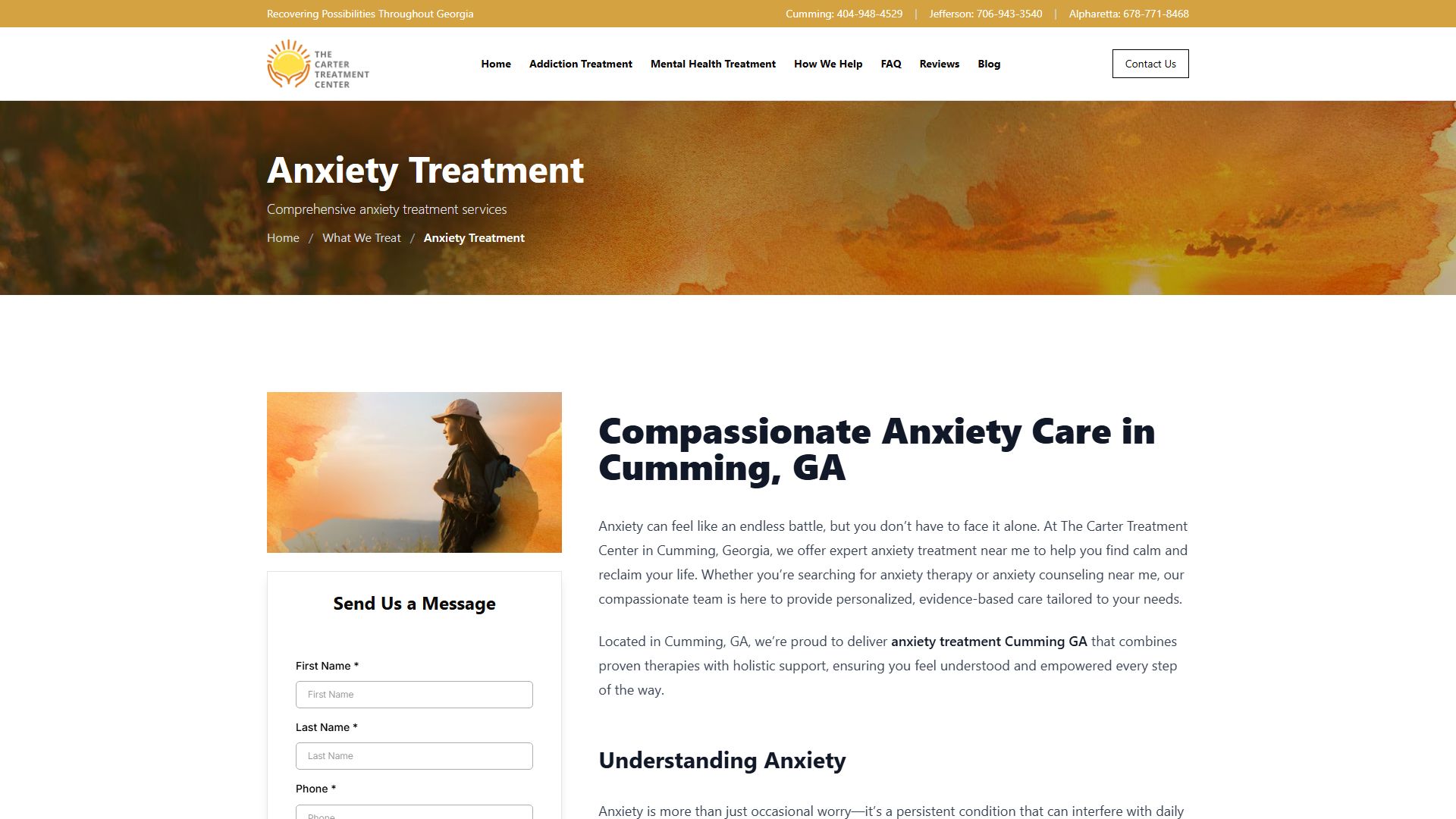 The Carter Treatment Center: Cumming, GA