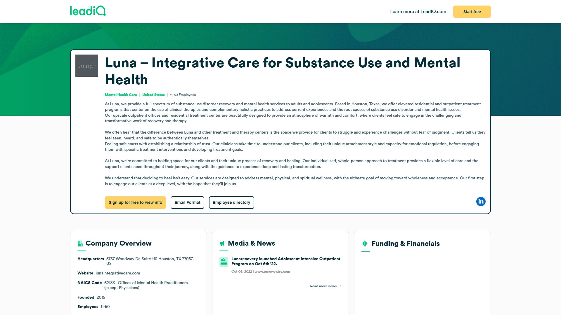 Luna Integrative Care