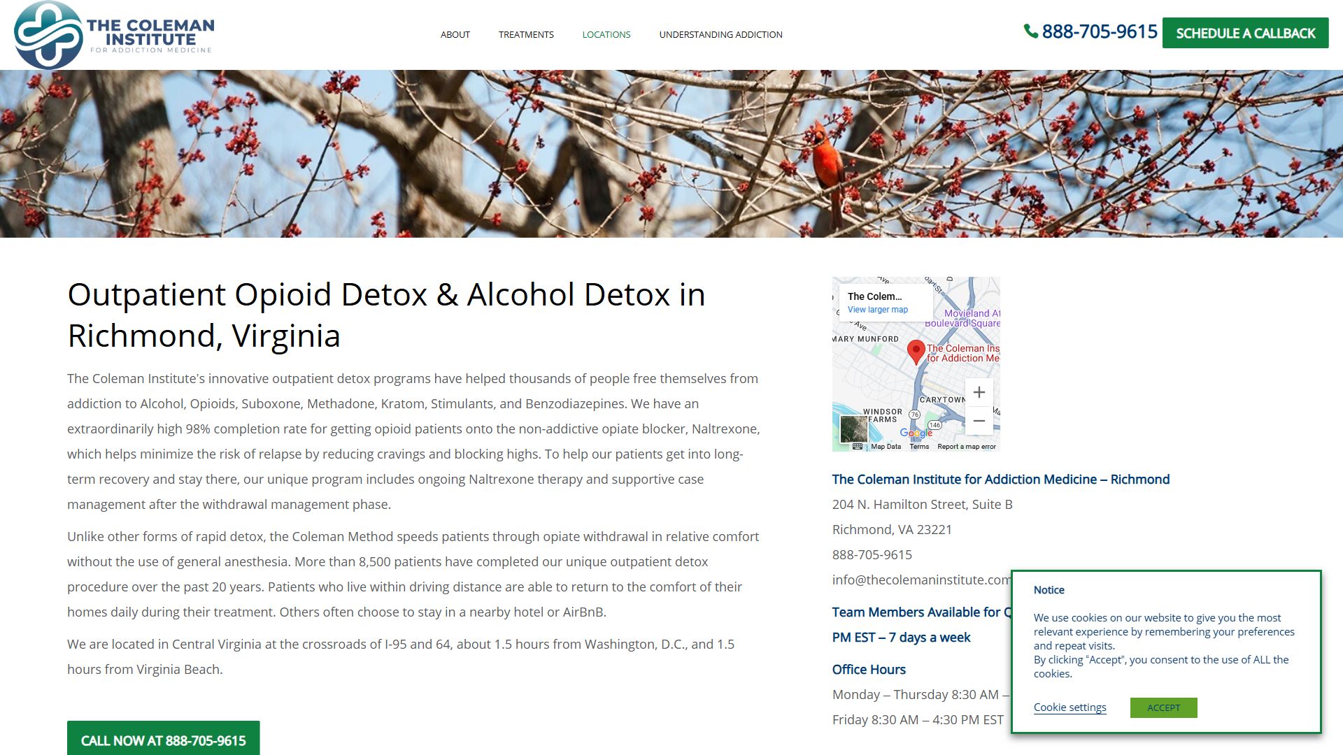 The Coleman Institute for Addiction Medicine