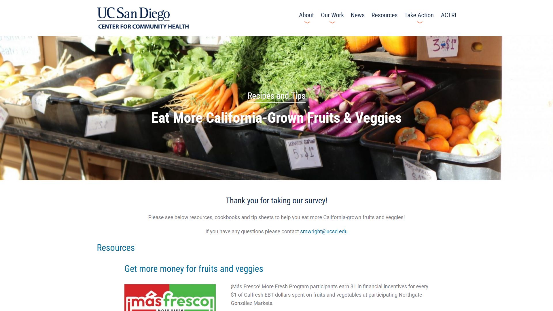 UCSD Center for Healthy Eating