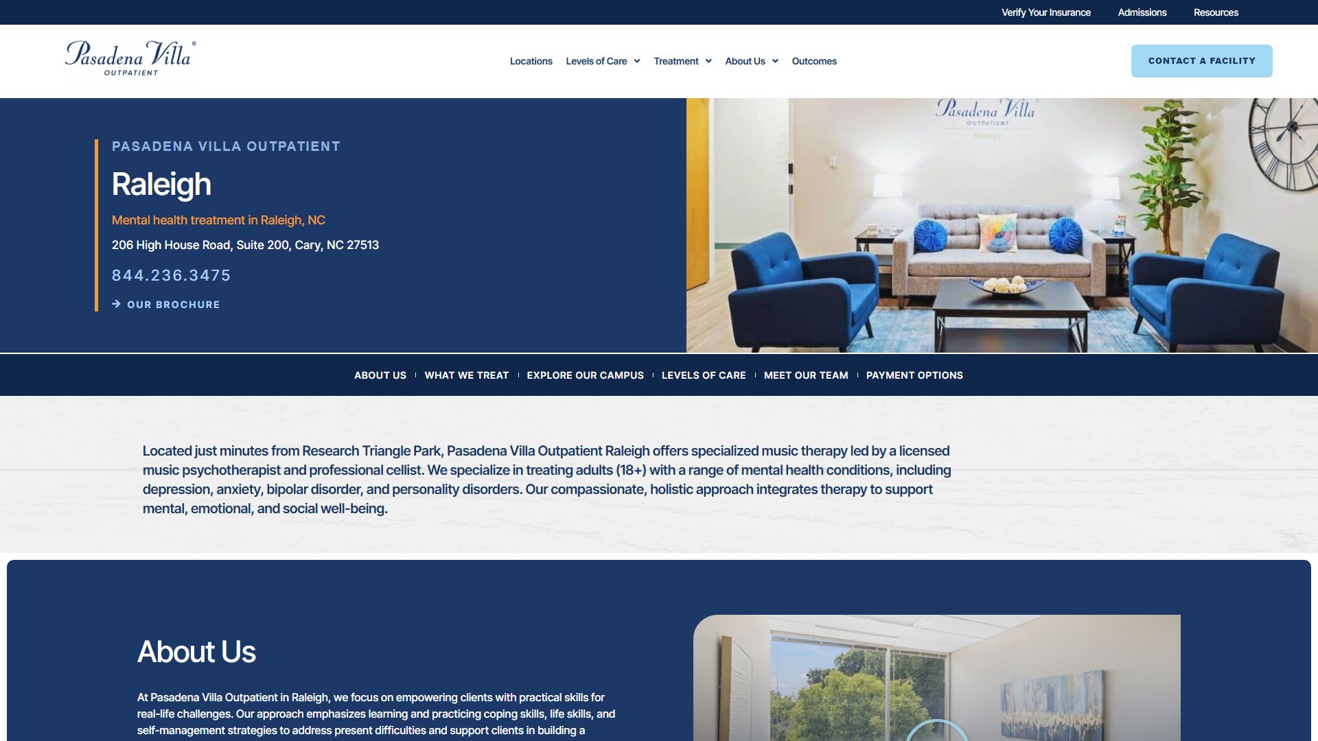 Pasadena Villa Outpatient - Raleigh