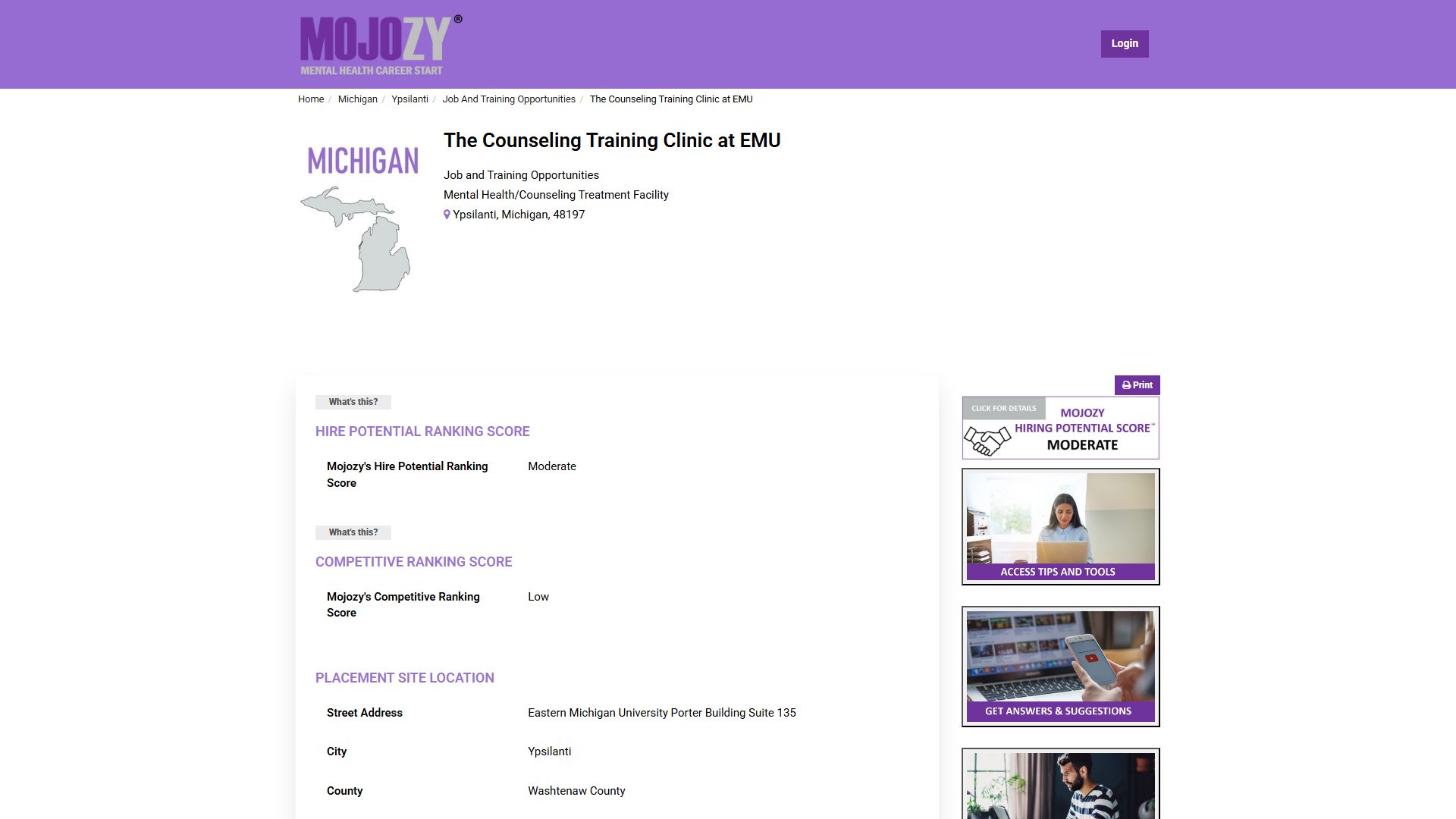 The Counseling Training Clinic at EMU