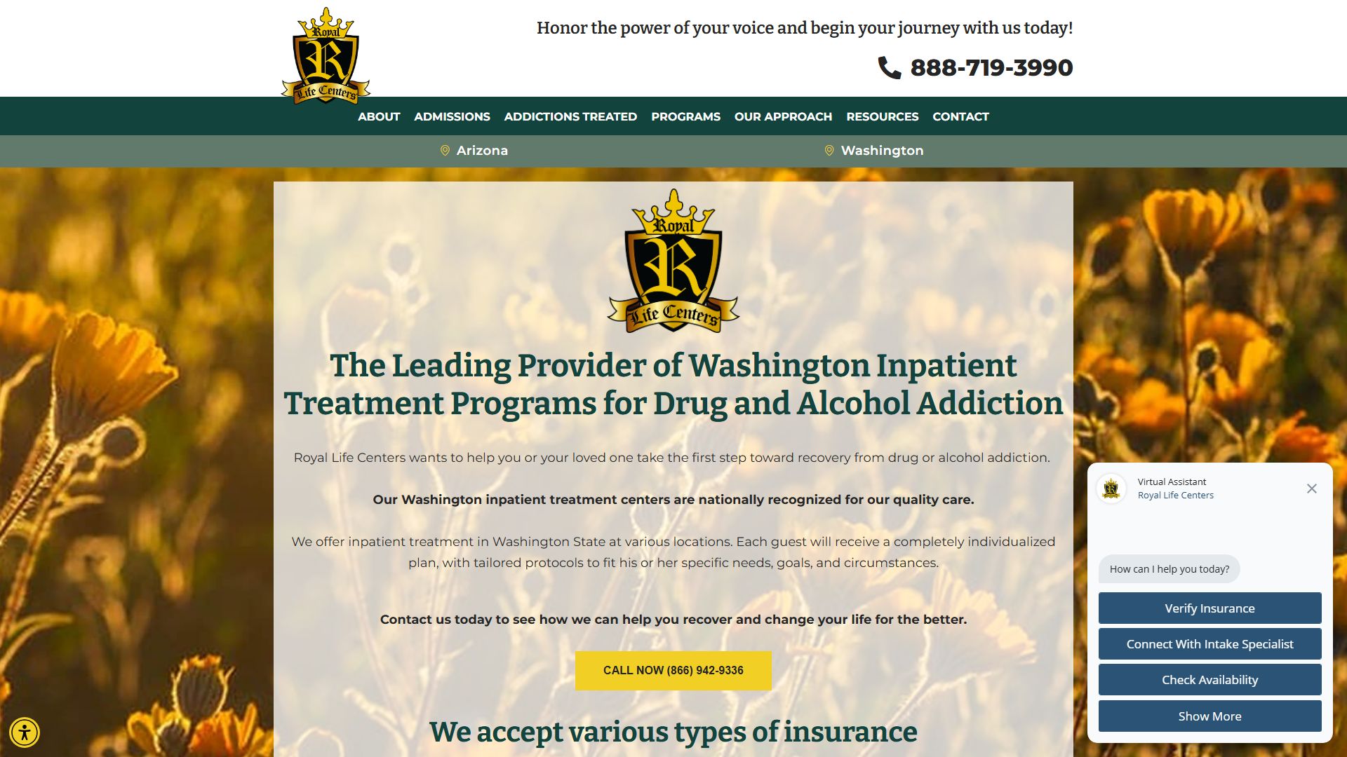 Royal Life Centers | Washington