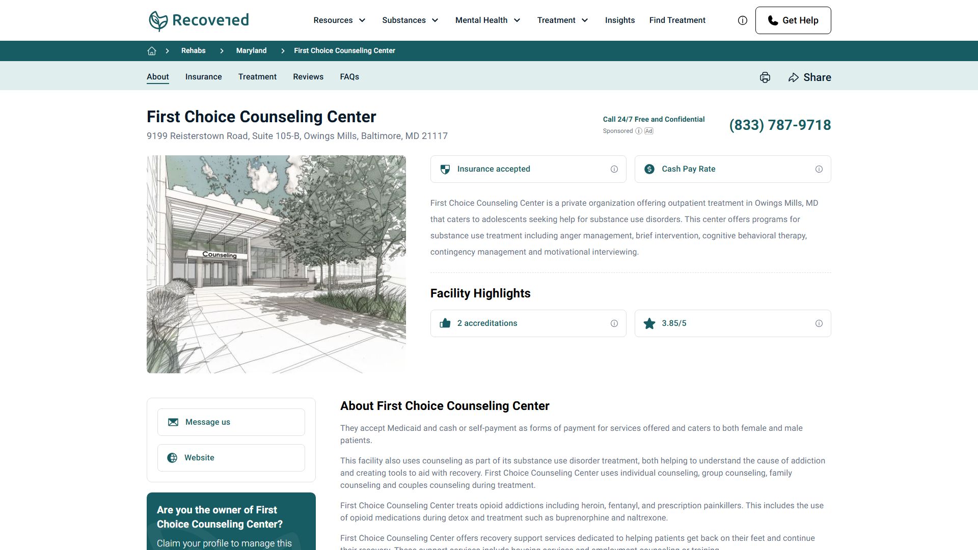 First Choice Counseling Center