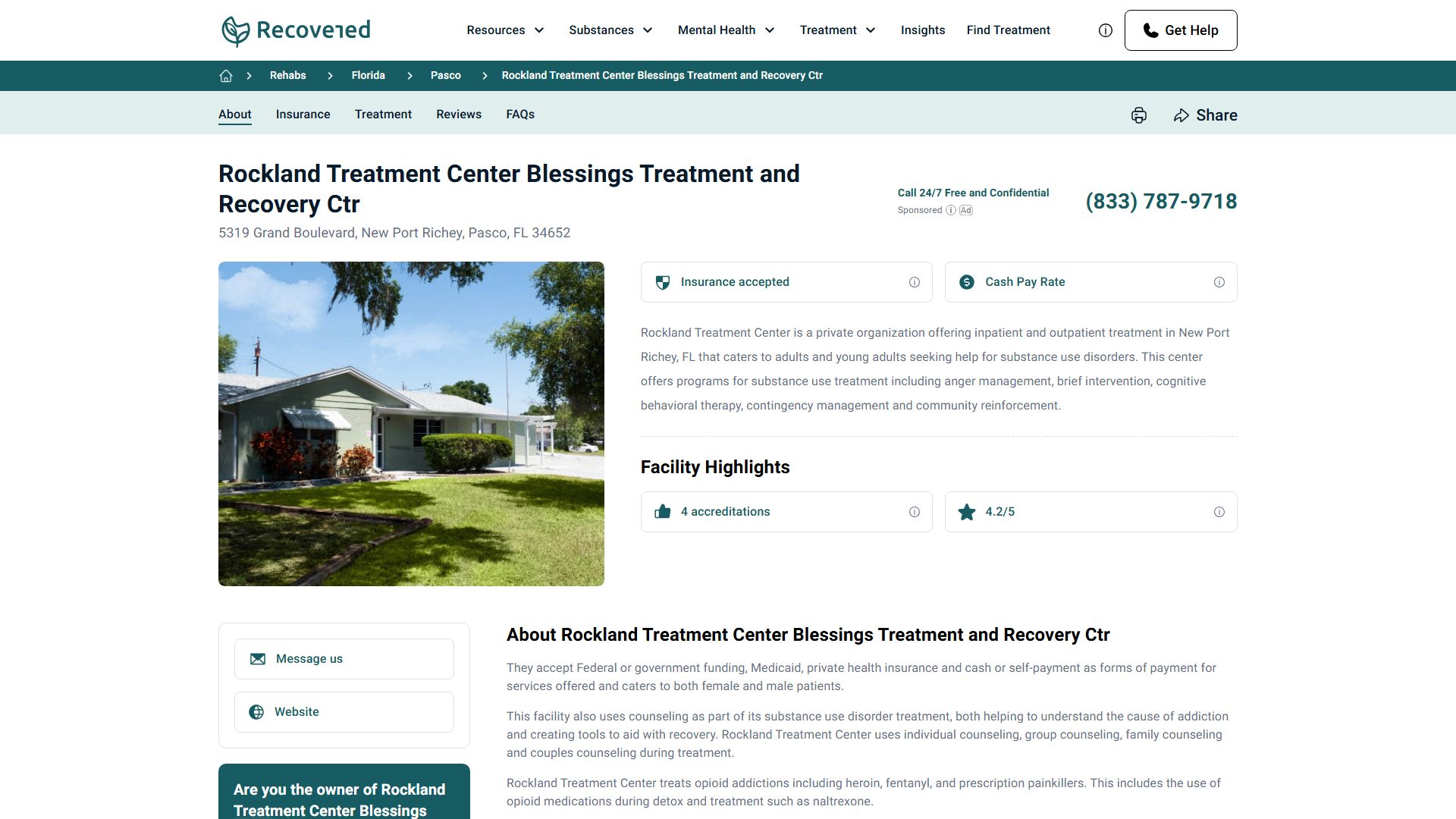Rockland Treatment Center
