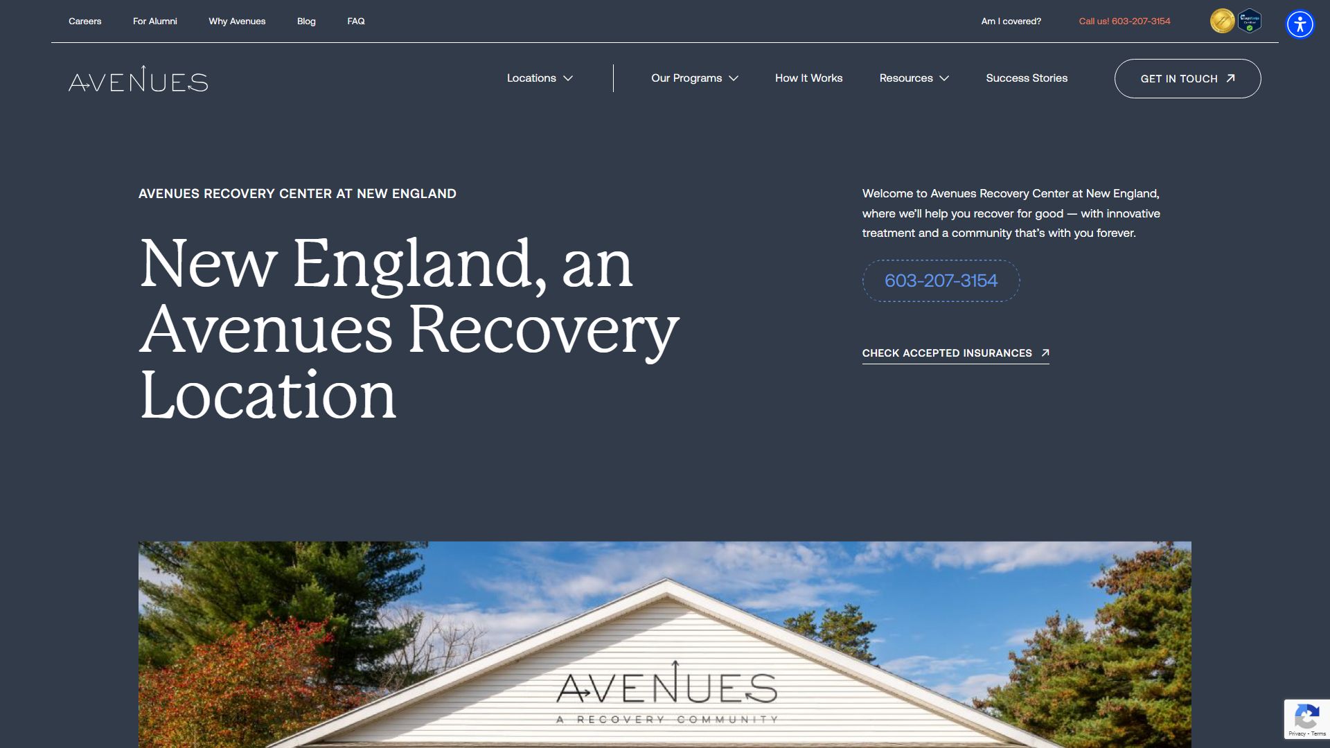 Avenues Recovery Center at New England
