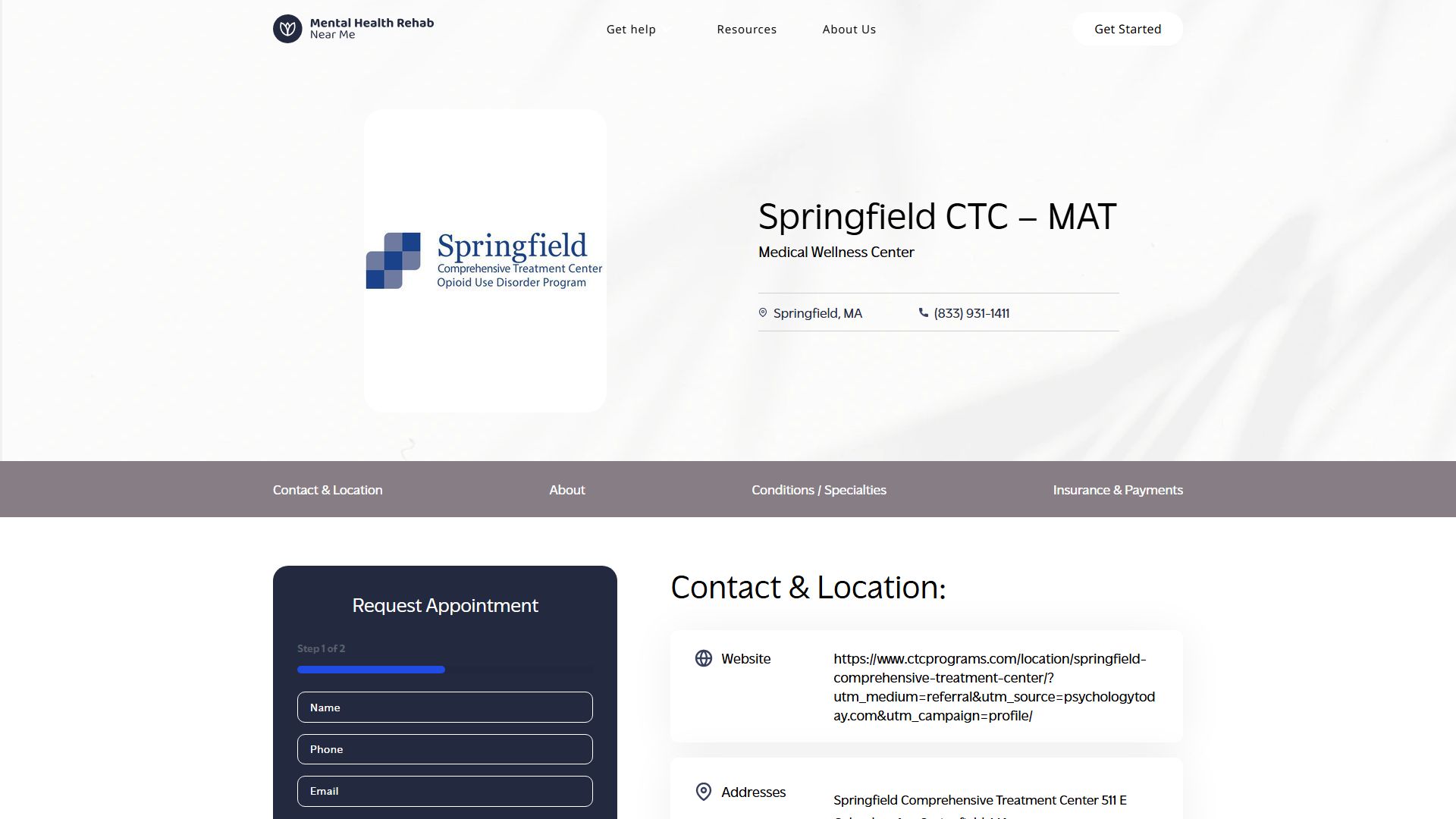 Springfield CTC - MAT