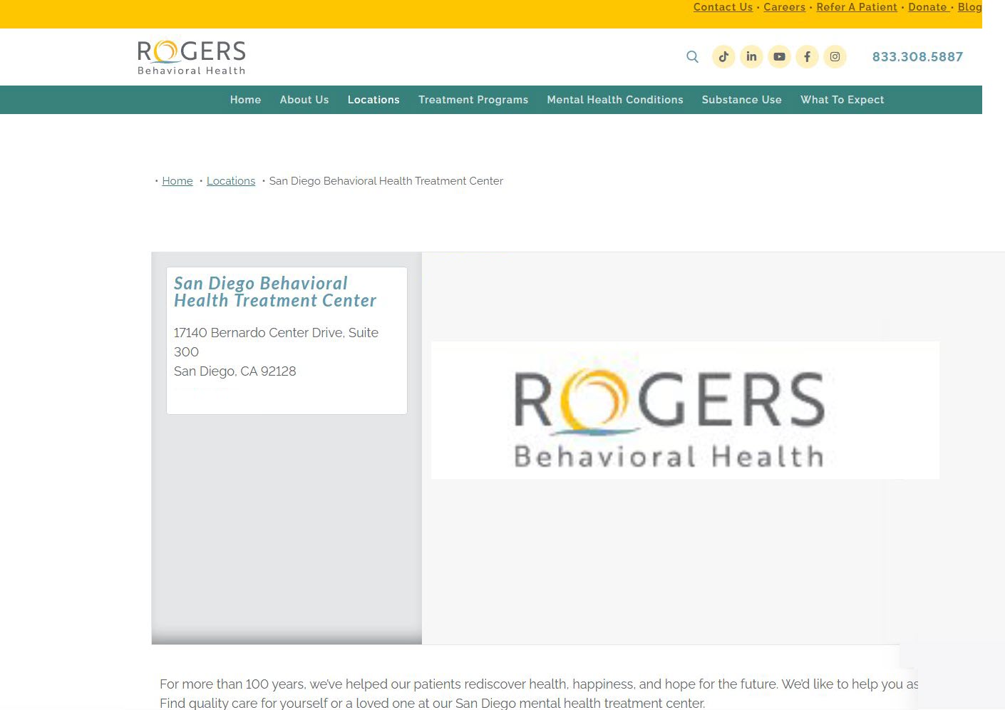Rogers Behavioral Health