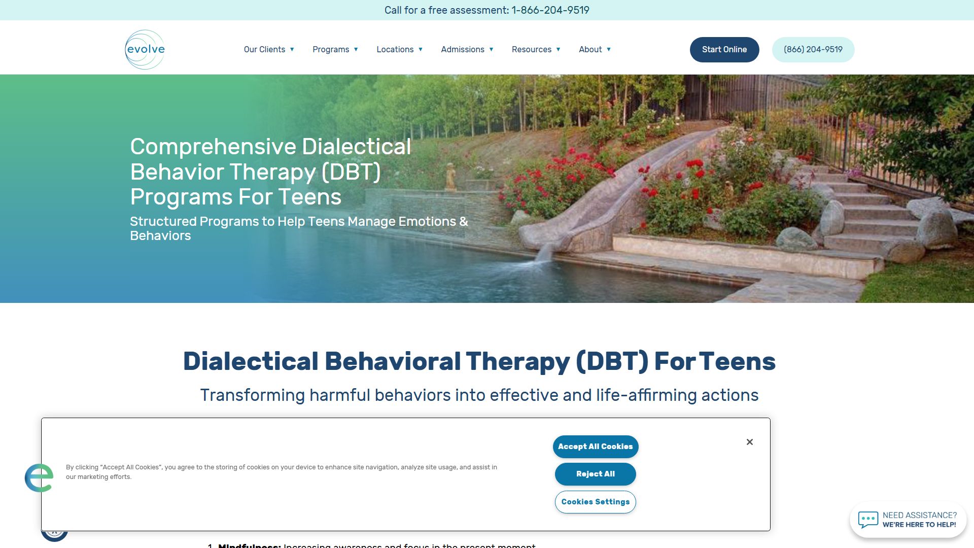 Evolve DBT Residential Treatment Center for Teens