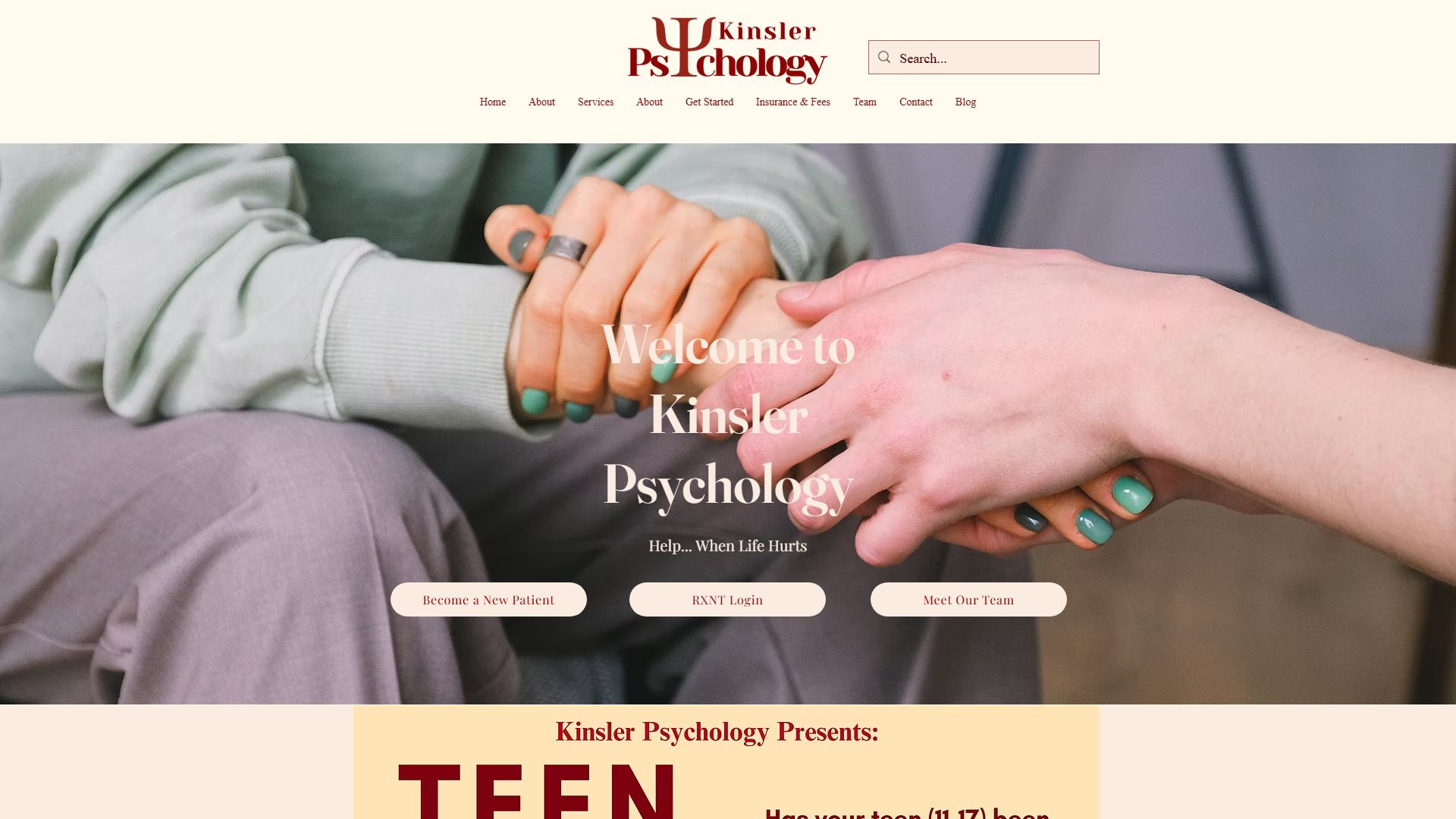 Kinsler Psychology