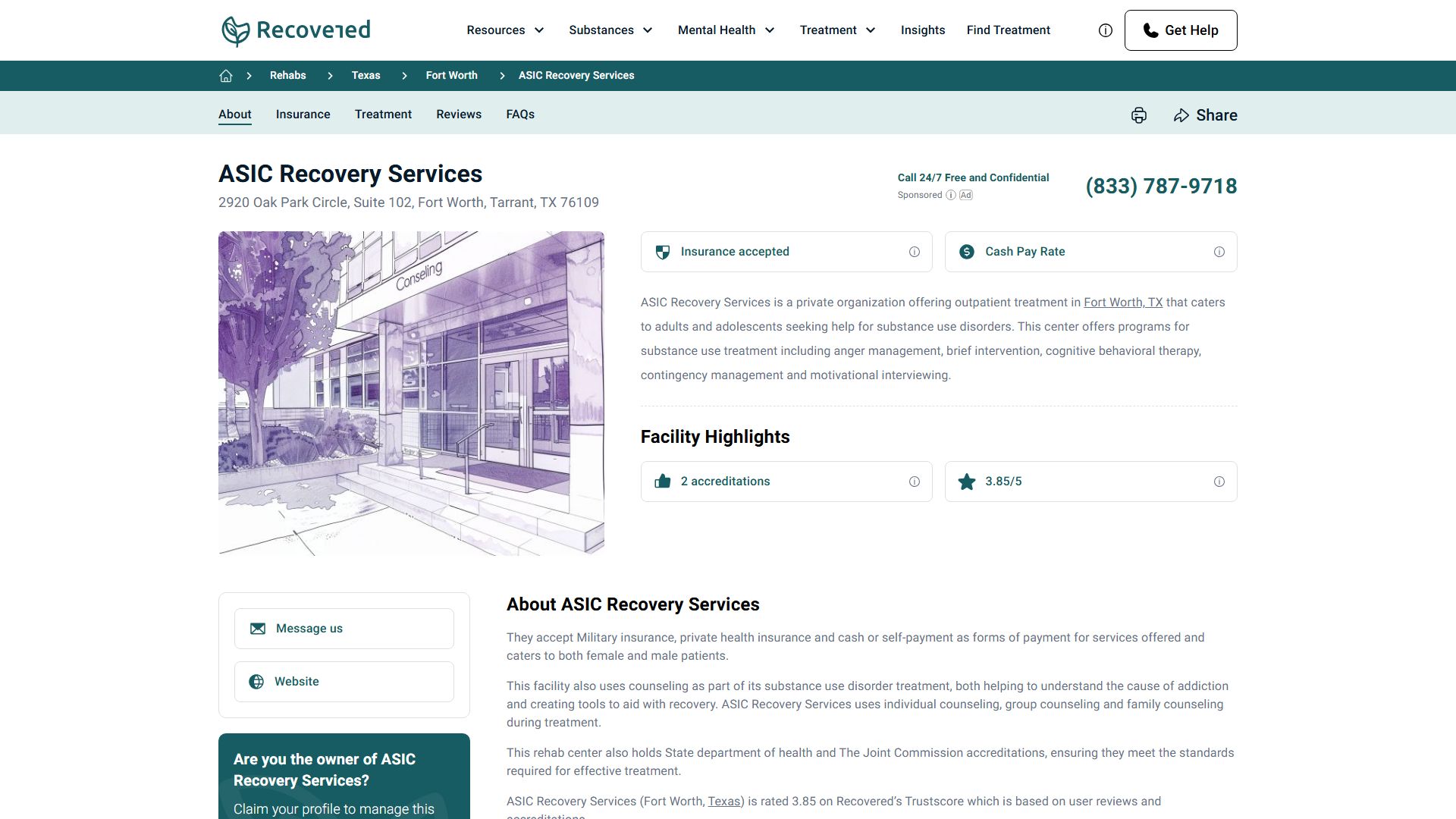 ASIC Recovery Services