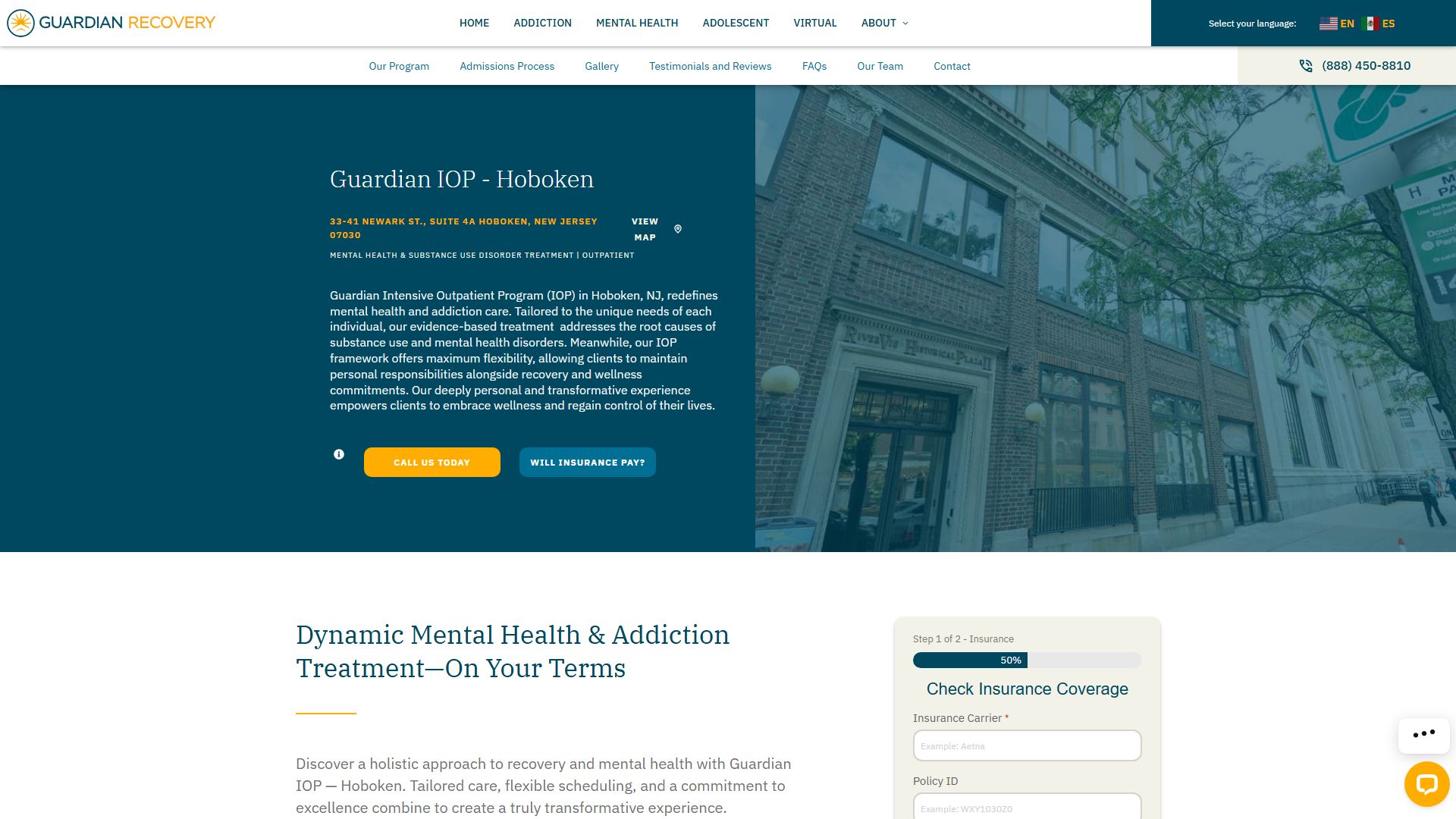 Guardian IOP | Hoboken Addiction Treatment