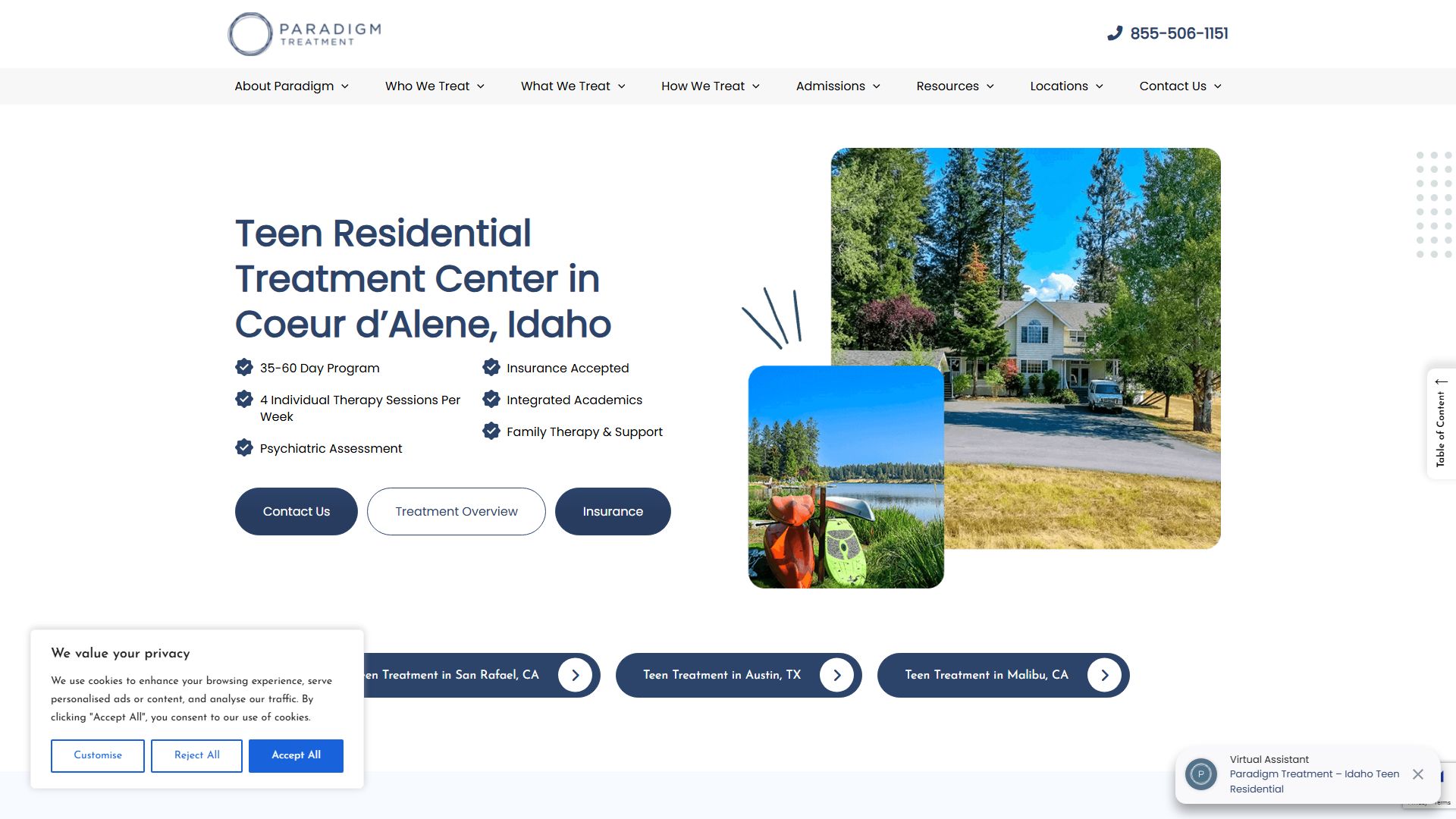 Paradigm Idaho - Teen & Adult Residential Program