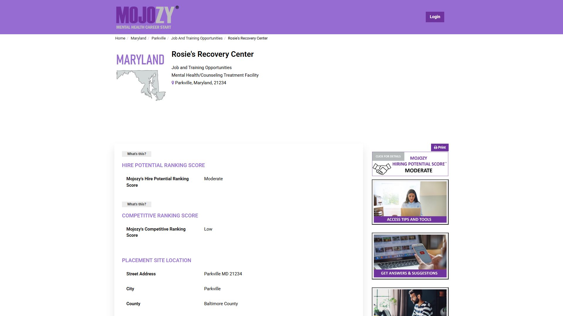Rosie's Recovery Center