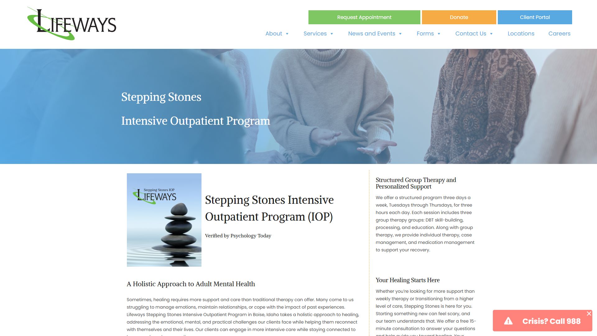 Stepping Stones Intensive Outpatient Program