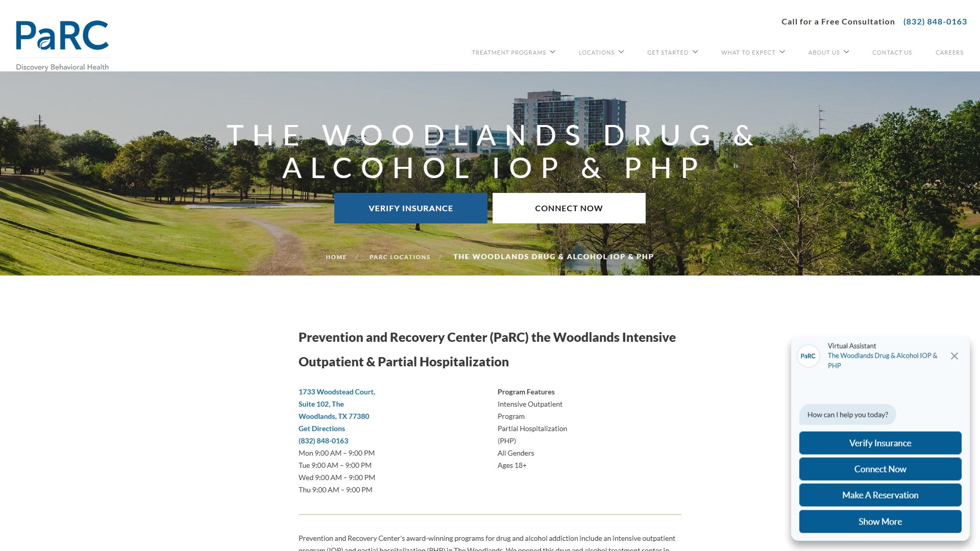 Prevention and Recovery Center (PaRC)