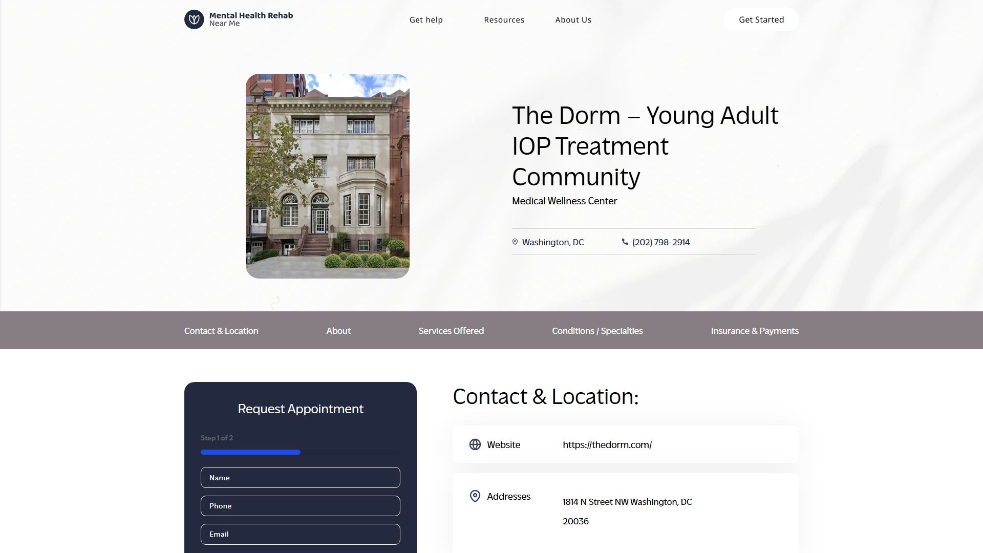 The Dorm - Young Adult IOP Treatment Community