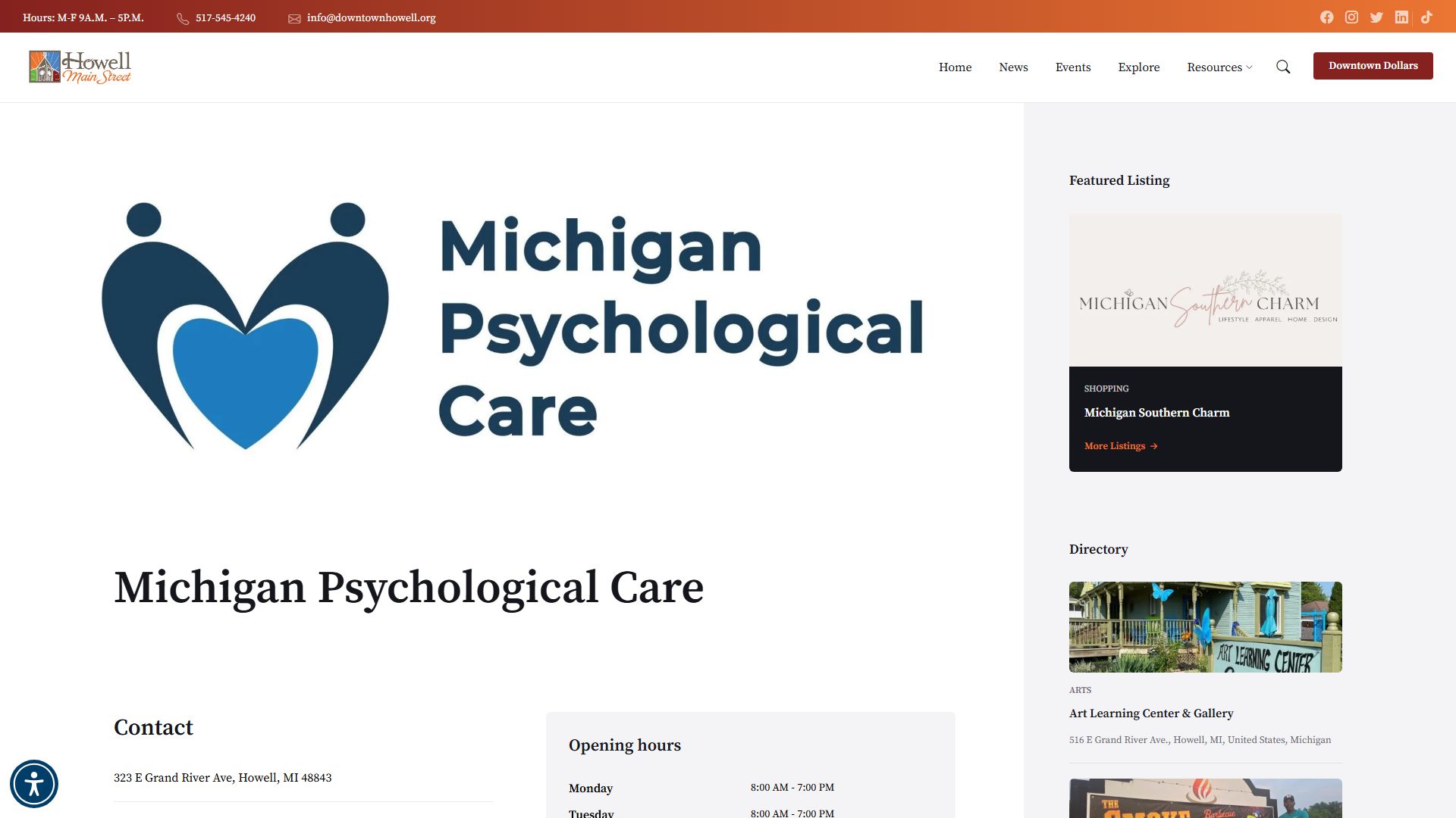 Michigan Psychological Care - Howell