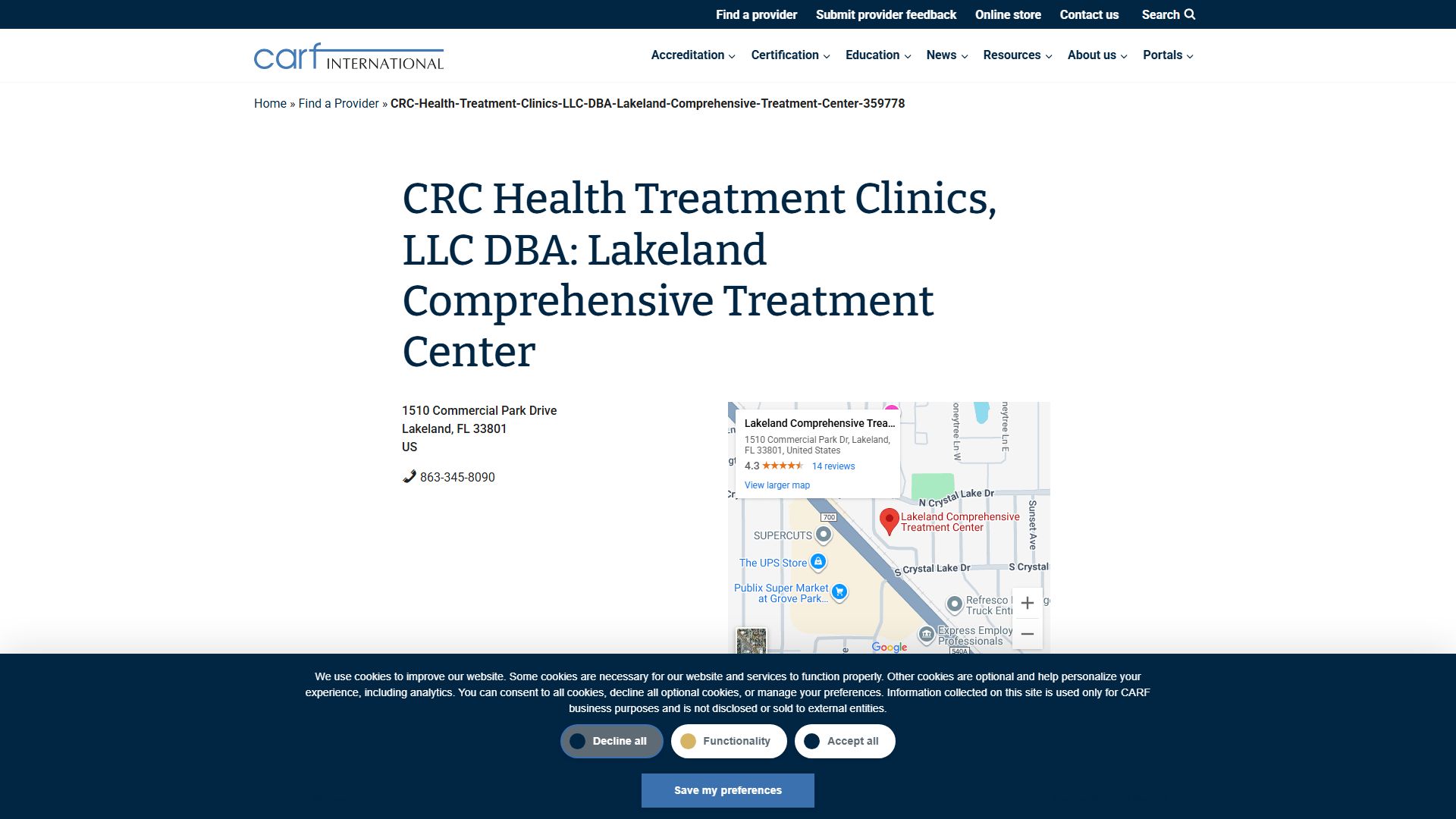 Lakeland Comprehensive Treatment Center